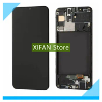 Super Amoled LCD Burn-Shadow For Samsung Galaxy A30s 2019 A307F LCD Display Touch Screen Digitizer Repair Parts