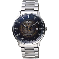 MIDO 美度 官方授權 COMMANDER 香榭漸層機械錶 送禮推薦-40mm M0214071141100