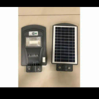 Lampu PJU led solar cell 20 watt all in one solar panel surya matahari