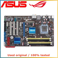 For Intel P43 For ASUS P5QL PRO Computer Motherboard LGA 775 DDR2 16G Desktop Mainboard SATA II PCI-E 2.0 X16