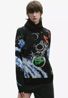 Urban Revivo Astronaut Print Sweater