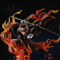 Anime One Piece Sabo Figure IU Fire Fist Sabo Action Figures Revolutionary Army ONE PIECE 24cm PVC Collection Model Toys Gifts