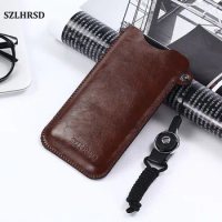 SZLHRSD for Sony Xperia L2 XA2 Ultra Mobile Phone Bag Case for Sony Xperia XZ2 Hot selling slim sleeve pouch cover + Lanyard