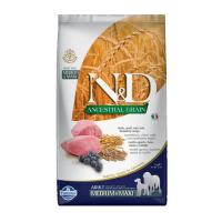 【義大利Farmina法米納】N&amp;D挑嘴全齡犬天然低穀糧-羊肉藍莓-潔牙顆粒 2.5kg/5.5lb （LD-9）(狗飼料、犬糧)