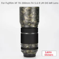 For Fuji Fujifilm XF 70-300mm F4-5.6 R LM OIS WR Camera Lens Sticker Wrap Protective Film Coat Anti-Scratch Protector Skin Cover