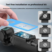 Penolong Penggambaran Kanta, Aksesori Penggambaran Kaca Bajaan Skrin, 1set, Serasi dengan DJI OSMO P