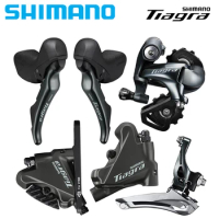 SHIMANO TIAGRA 4700 2x10Speed Groupset ST-4720 Shifter 4700 Front/Rear Derailleur BR-4770 Hydraulic Disc Brake Original Parts