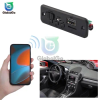 5V Bluetooth 5.0 Car MP3 Player Decoder Board 2*3W Amplifier Wireless FM Radio Module TF USB Handsfree Call