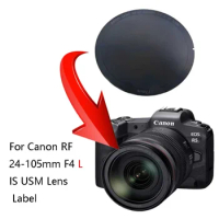 For Canon RF 70-200mm F4 L IS USM &amp; RF 24-105mm F4 L IS USM Domestic New Front Lens Pressure Ring Decorative Ring label