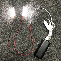 led燈帶粘貼USB接口并聯貨架展示柜酒柜衣柜鞋柜底氛圍燈條帶開關