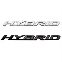 3D Metal HYBRID Logo Rear Trunk Fender Door Emblem Badge Car Sticker Decals for Lexus RX350 NX200 ES300 IS300 LX470 LX570