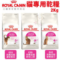 Royal Canin法國皇家 貓專用乾糧2kg 挑嘴成貓/英國短毛幼貓 貓糧『寵喵樂旗艦店』