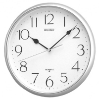 SEIKO 日本精工 標準型 小時鐘(QXA001S)-白/28cm