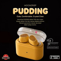 Moondrop PUDDING 10mm Dynamic Driver TWS Earbuds Original - Yellow