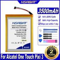 HSABAT TLP028AD TLP028A2 3500mAh Battery for Alcatel One Touch Onetouch for Alcatel One Touch Pixi 3 (7) LTE / Pixi 3 7.0 4G