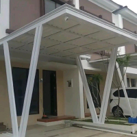 kanopi minimalis alderon double layar