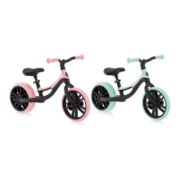 【GLOBBER 哥輪步】法國 GO BIKE ELITE DUO雙後輪平衡滑步車-2色任選(滑步車、學步車、平衡車、滑板車)