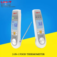 UNI-T 2-in-1 food thermometer / contact and non-contact infrared thermometer / kitchen pastry food temperature measurement A63