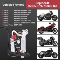 aimey สำหรับชุดปั๊มน้ำมันเชื้อเพลิงรถมอเตอร์ไซค์ Davidson Sportster 1200 883 รุ่น 75305-07A ปี 2007-
