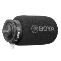 BOYA Omnidirectional Digital Condenser Shotgun Microphone 82dB S/N Ratio for DJI OSMO™ Pocket Video Camera Recording Accessories