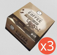 防彈咖啡 生酮飲食體重管理首選 純正無糖黑咖啡 10包入/盒x3