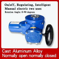 Q20 Q30 Q40 Intelligent electric head valve Electric actuator Ball valve butterfly valve actuator Electric device with handwheel