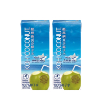 【KOH COCONUT 酷椰嶼】100%椰子水 250mlx6入/組