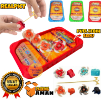 ( BISA COD ) PROMO Mainan Anak Gangsing Gasing Arena 4 in 1 Set Petarung Tarung Tor Blade High Speed