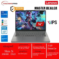 Lenovo IdeaPad Slim 3i 14IRH10 EXID || Intel Core i7-13620H UHD Graphics 8GB Soldered + 8GB SODIMM D