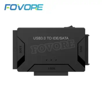 SATA to USB IDE to USB 3.0 2.0 Sata Cable with 12V 2A Power Adapter for 2.5 3.5 Hard Disk HDD SSD USB IDE Sata Adapter Converter