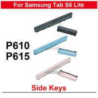 For Samsung Galaxy Tab S6 Lite sm- P610 P615 Power On OFF Volume Buttons Side Keys Replacement Part Grey Pink Blue