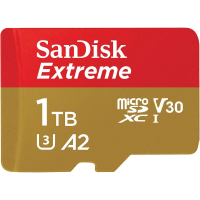 SanDisk 晟碟 1TB microSDXC 190MB/s Extreme 4K U3 A2 記憶卡
