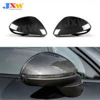 Dry Carbon Fiber Car Rearview Mirror Cover For Porsche Cayenne 9ya 2018-2021 Door Side Trim Shell Covers Sticker
