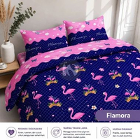 Sprei Batangan INap Eco 180x200 - Motif Aesthetic Minimalis Flamora