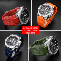 for Casio G-SHOCK Steel Heart GST-B400 Series Men Replacement Band Bracelet Accessories Resin Strap