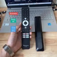 Điều khiển Tivi Aconatic giọng nói RC-GG07 hàng Zin theo máy chính hãng