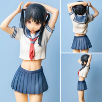 28CM Anime Union Creative Sailor Fuku No Mannaka Sexy Girl PVC Action Figures Hentai Collection Model Doll Toys Birthday Gift