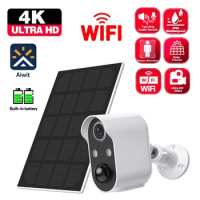 5MP Smart Spotlight Surveillance Built in Battery WiFi Camera Wireless Outdoor Waterproof Cam CCTV Security Video IP Camera
