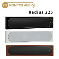 英國 MONITOR AUDIO Radius 225 家庭劇院薄型壁掛喇叭 多方位左右/中置/環繞喇叭-黑色