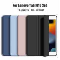 For Lenovo Tab M10 3rd Gen 10.1 Case TB-328FU TB-328XU 2022 Cover Magnetic Tri-Fold Stand Funda tab P11 plus Pro J706F 11.2 10.6