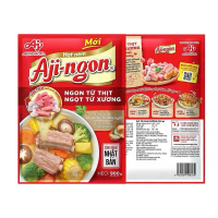 Hạt nêm Aji Ngon - Ajinomoto Ngon Từ Thịt, Ngọt Từ Xương