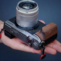 Handle Part For Panasonic GX9 DC-GX9GK 4K Camera Handmade Wooden Wood Hand Grip