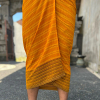 Saput endek lurik kuning yahuuttt