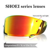 Motorcycle Helmet Visor Lens Full Face Para Motocicleta Moto Mask Casque Lens Case Available Day And Night For SHOEI X14 Z7 Z-7