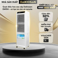 Quạt Điều Hòa Daikiosan DM104 2 Tầng Làm Mát Công Nghệ ION Âm