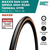MAXXIS Ban Luar Sepeda High Road 700 X 25 & 700 X 28 Tanwall Skinwall Kevlar HYPR Compound K2 Protec