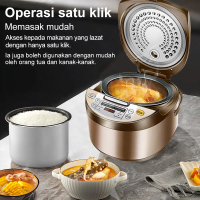 【new】Rice cooker 930W 5L Large Capacity Multifunction Electric Smart Non Stick Rice Cooker with stea