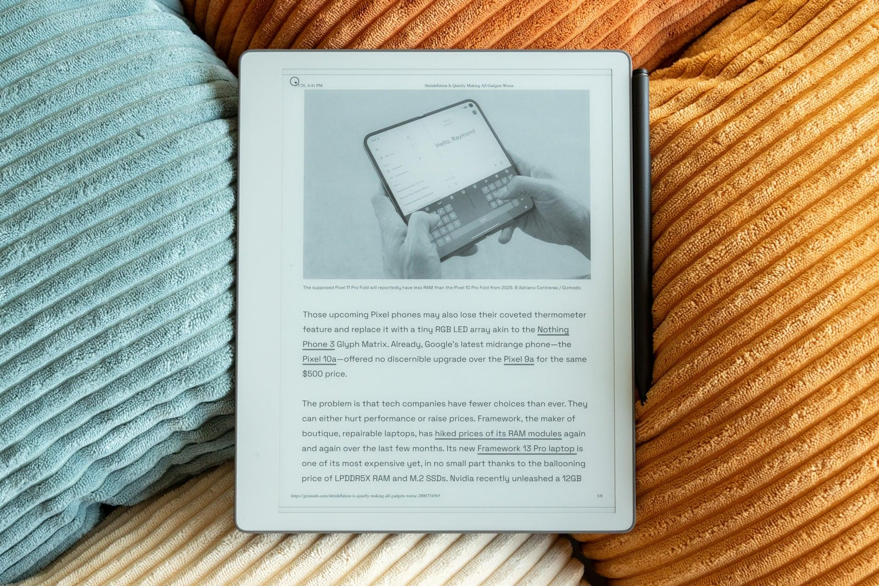 reMarkable Paper Pure が 399 米ドルで登場：より高速、軽量、そして