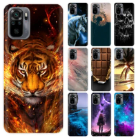 For Xiaomi Redmi Note 10S Case Note 10 Silicone Soft TPU Back Cover For Xiaomi Redmi Note 10 Pro Note10 S Phone Cases Coque Bags