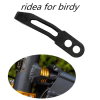 Ridea rear triangle hook for birdy1 birdy2 3 P40 rear hook carbon fiber composite fishbone frame quick release handle bucklle